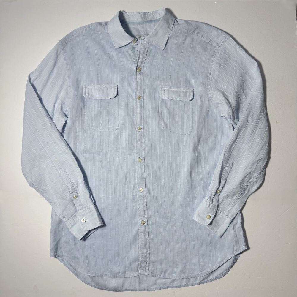 Tommy Bahama Linen Blend Button Down Shirt
